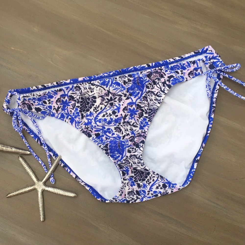 Athleta bikini/swim bottom tie-sides L GUC
